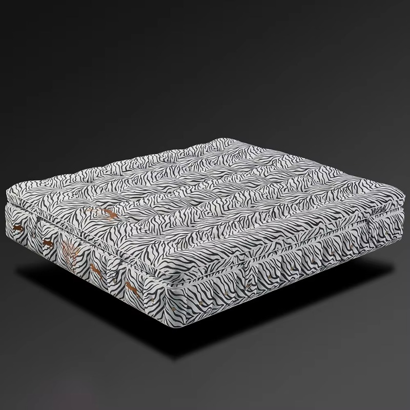 Memory Foam Mattress In A Box Queen - Luxuriöse feuerfeste Bett-Hybrid-Matratze mit Kissenoberfläche, Queen-Size-Matratze