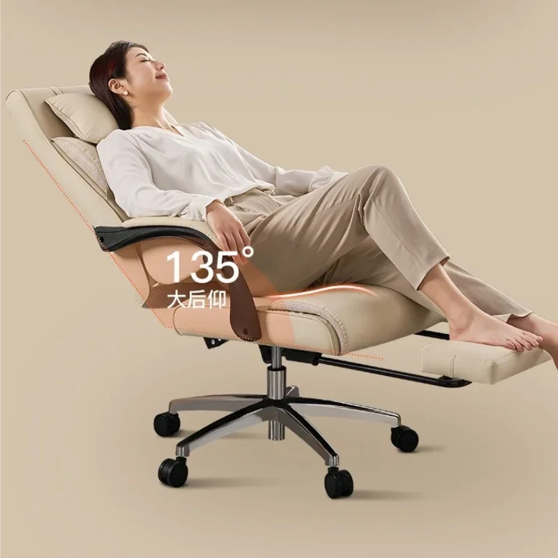 Sofas - Leder-Chefsessel, Liegesessel, Bürostuhl, hochwertiger Bürosessel