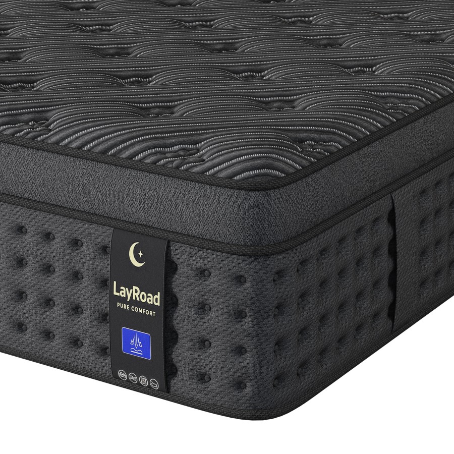 Memory Foam Mattress In A Box Queen - 12/14-Zoll-Memory-Schaum-Hybridmatratze mit Taschenfederkern, Größen Twin, Full,