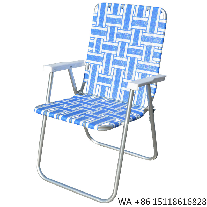 Outdoor Furniture - Klappbare Gartenstühle mit Netzrücken, Strand- und