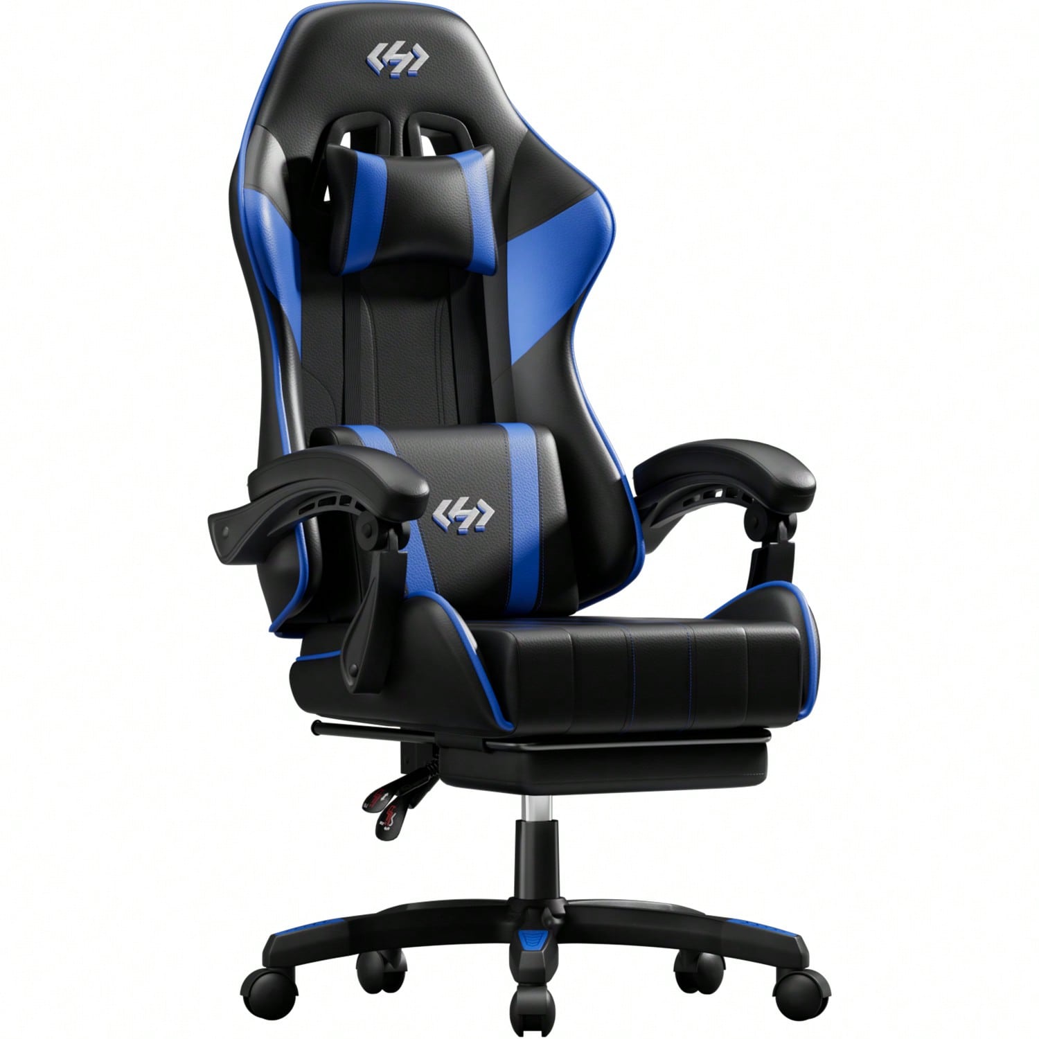 Office Furniture - HLDIRECT Gaming-Stuhl, Ergonomischer Computer-Bürostuhl mit Lendenwirbelstütze,