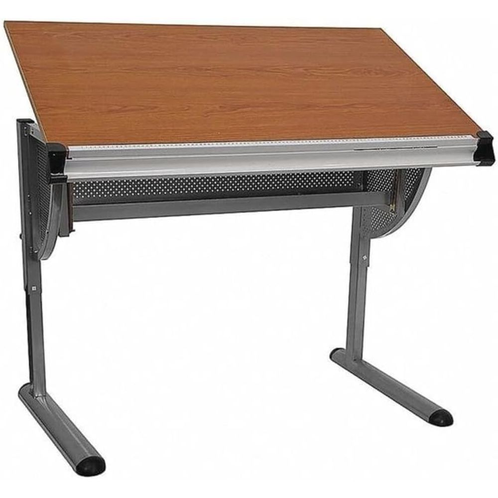 Tables - Höhenverstellbarer Esstisch mit Zinnrand