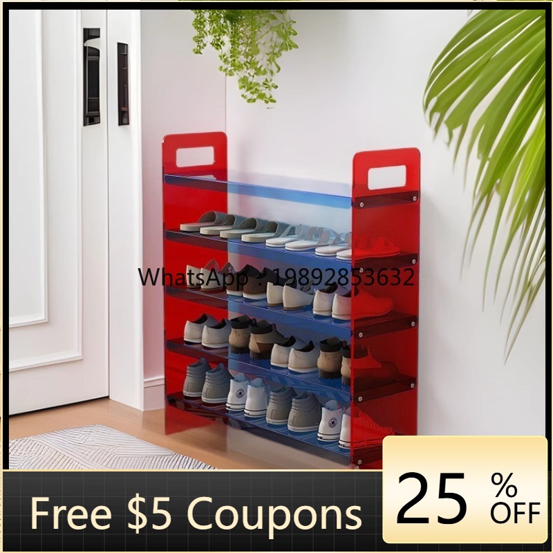 Shoe Rack Cabinet Narrow Entryway - LYY Leichtes, luxuriöses, einfaches Schuhregal für