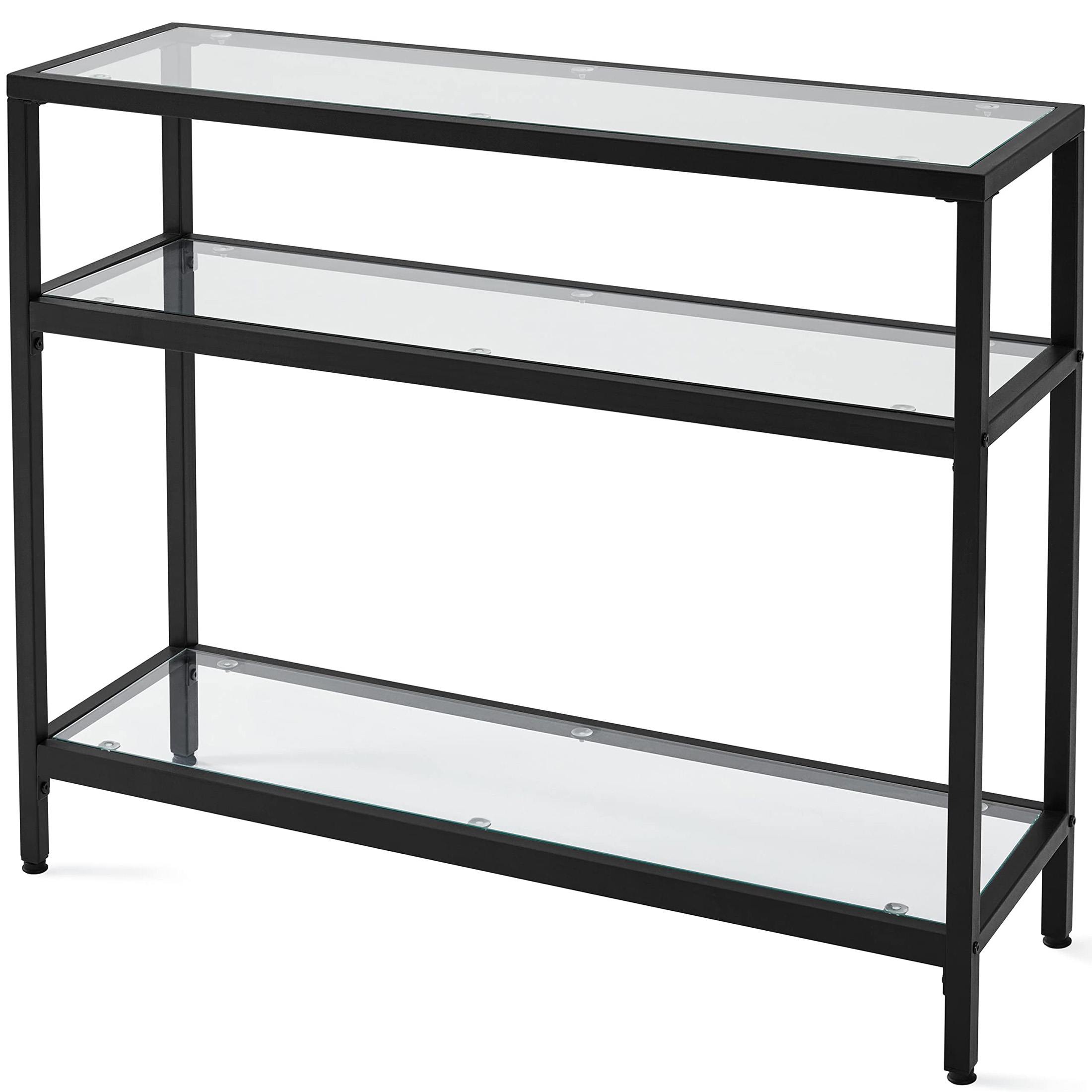 Sofas - Konsolentisch, Metallrahmen und Sofatisch aus gehärtetem