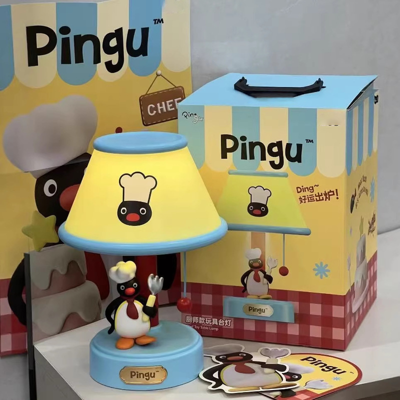 Bedroom Furniture - Neue Pingu Chef-Stil Nachtlampe Niedliche Cartoon-Pinguin