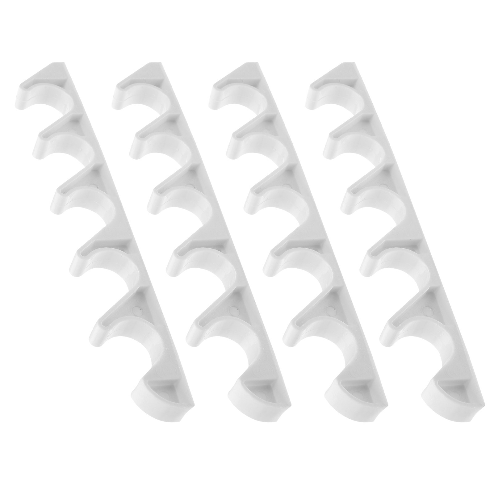 Outdoor Furniture - 4-teiliges Set Outdoor-Klappstuhl-Verstellclips mit fünf Positionen,