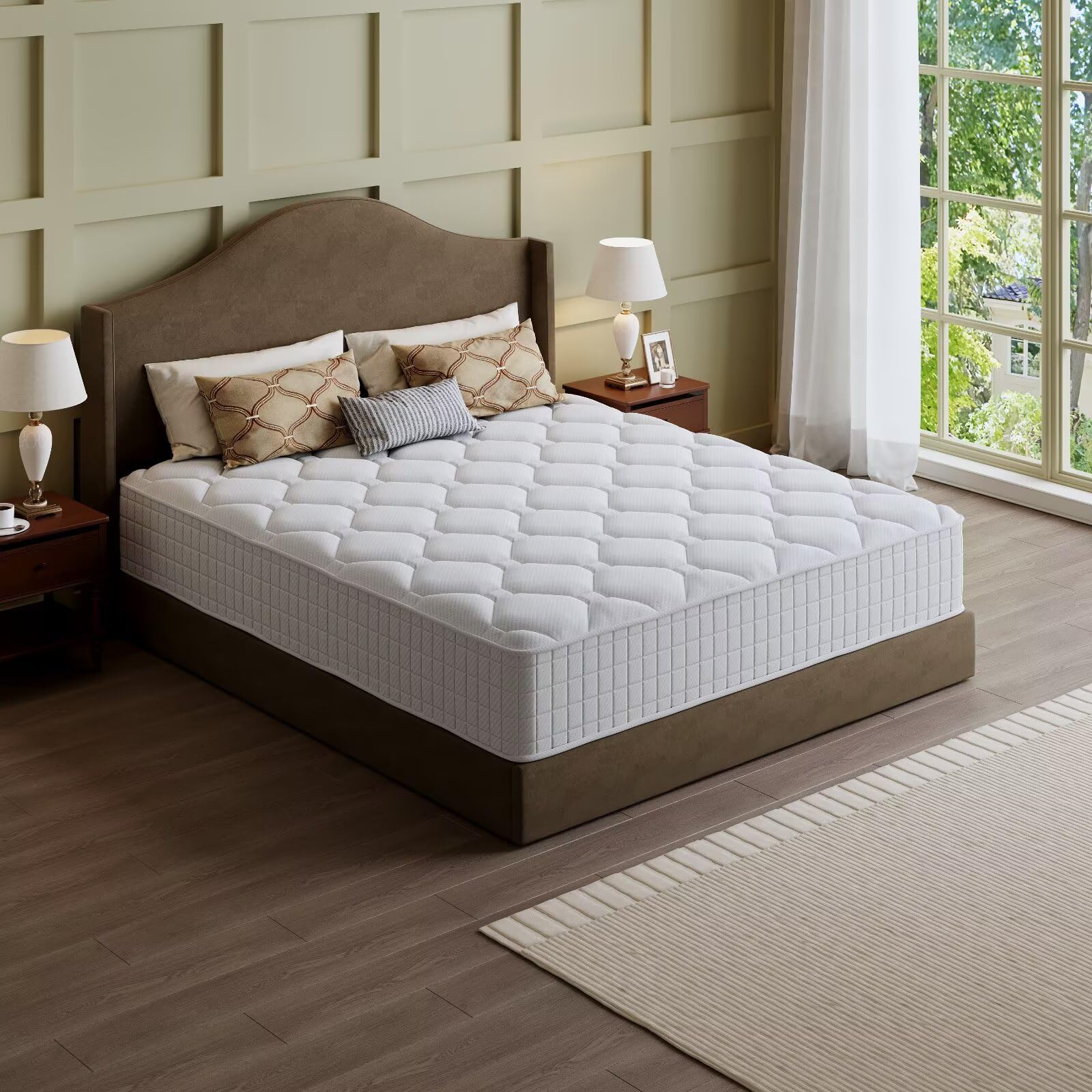 Memory Foam Mattress In A Box Queen - Queen-Matratze, 14 Zoll Hybrid-Memory-Foam-Matratze in einer