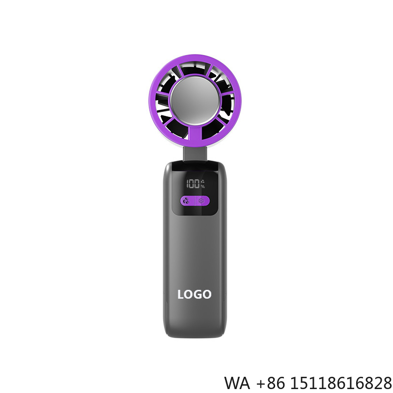 Outdoor Furniture - Kühlender Hochgeschwindigkeits-USB-Ventilator mit Eiskompression, Wiederaufladbar, Tragbar,