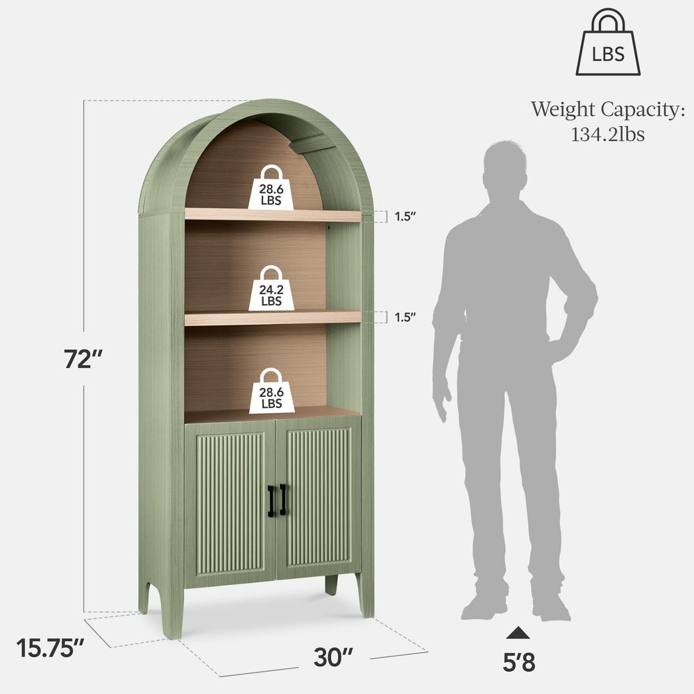 71 cm hoher gewölbter Küchensc – Storage Bewertung und Preis