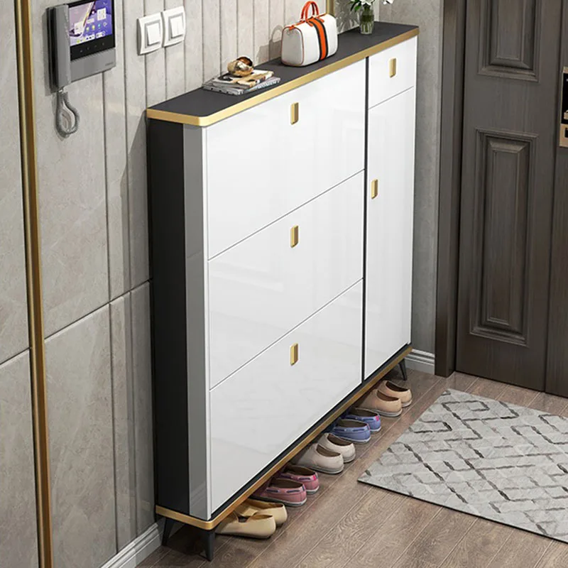Ultradünne, schmale Schuhschrä – Shoe Rack Cabinet Narrow Entryway Bewertung und Preis