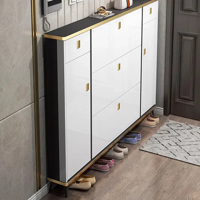 Ultradünne, schmale Schuhschrä – Shoe Rack Cabinet Narrow Entryway Bewertung und Preis