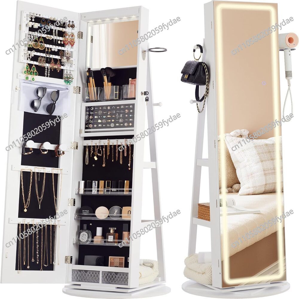 Stehender Schmuckschrank mit S – Full Length Mirror Jewelry Armoire Bewertung und Preis