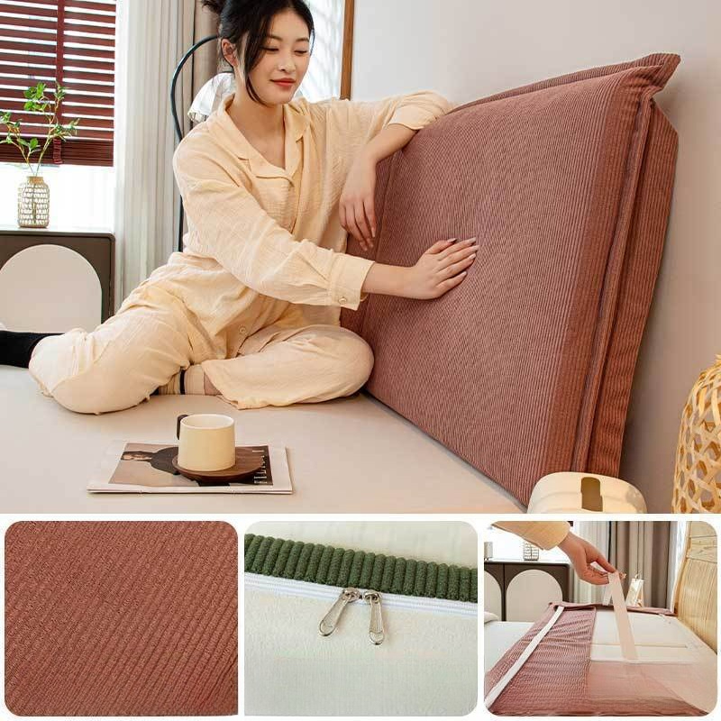 Cord-Bett-Rückenlehnenkissen,  – Headboard Cushion Backrest Tatami Bewertung und Preis
