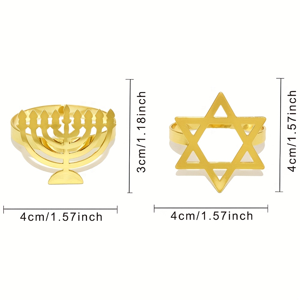 6-teiliges Chanukka-Menora-Ser – Tables Bewertung und Preis