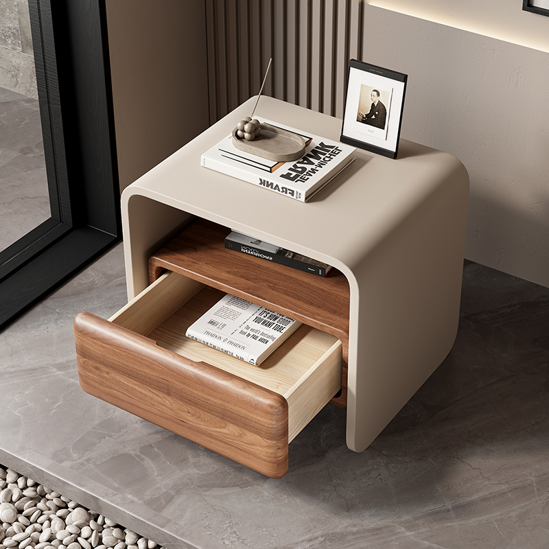 Luxuriöse Drehbare Nachttische – Solid Wood Nightstand 2 Drawers Bewertung und Preis