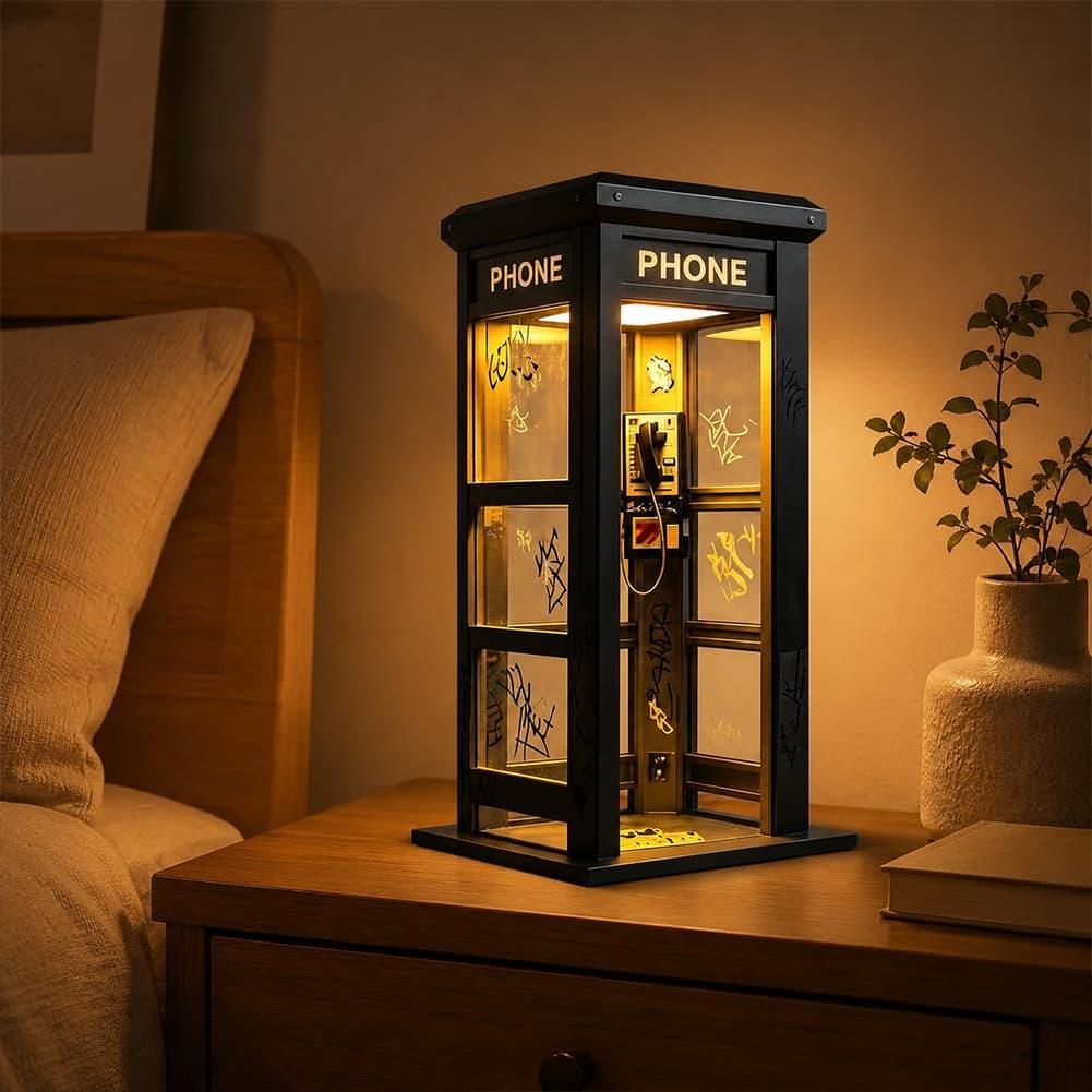 Retro Graffiti Telefonzellen-T – Bedroom Furniture Bewertung und Preis