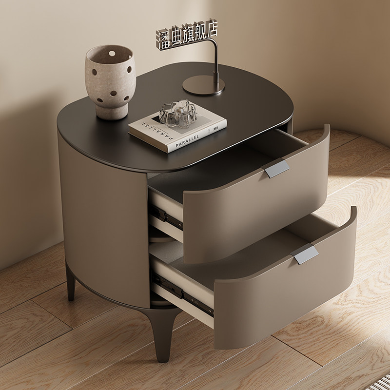 Luxuriöse Nachttische aus Mikr – Solid Wood Nightstand 2 Drawers Bewertung und Preis