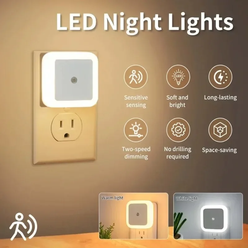 1/6PCS Drahtlose LED Nachtlich – Floating Nightstand With Led Light Bewertung und Preis