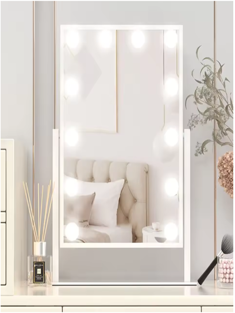 Abnehmbare LED-Schminkspiegell – Dressing Table Vanity With Lighted Mirror Bewertung und Preis