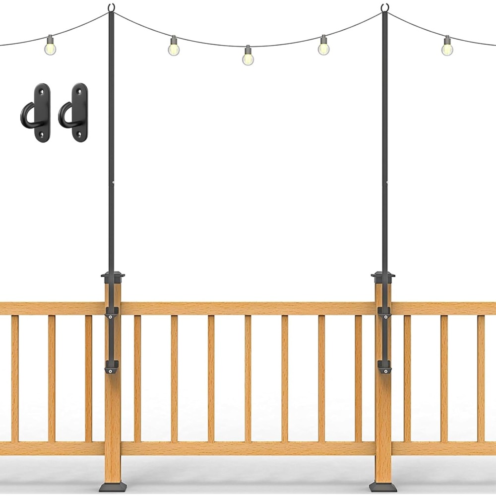 2er-Pack Lichterkettenstangen  – Outdoor Furniture Bewertung und Preis