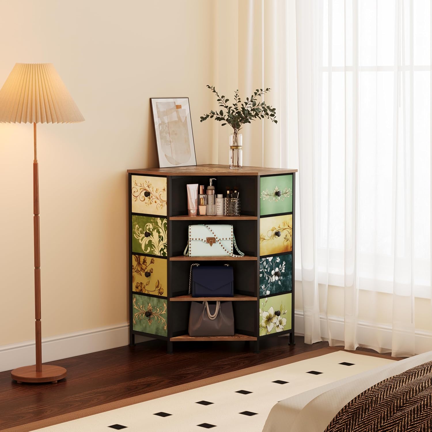 8-Schubladen-Eckkommode mit St – Bedroom Furniture Bewertung und Preis