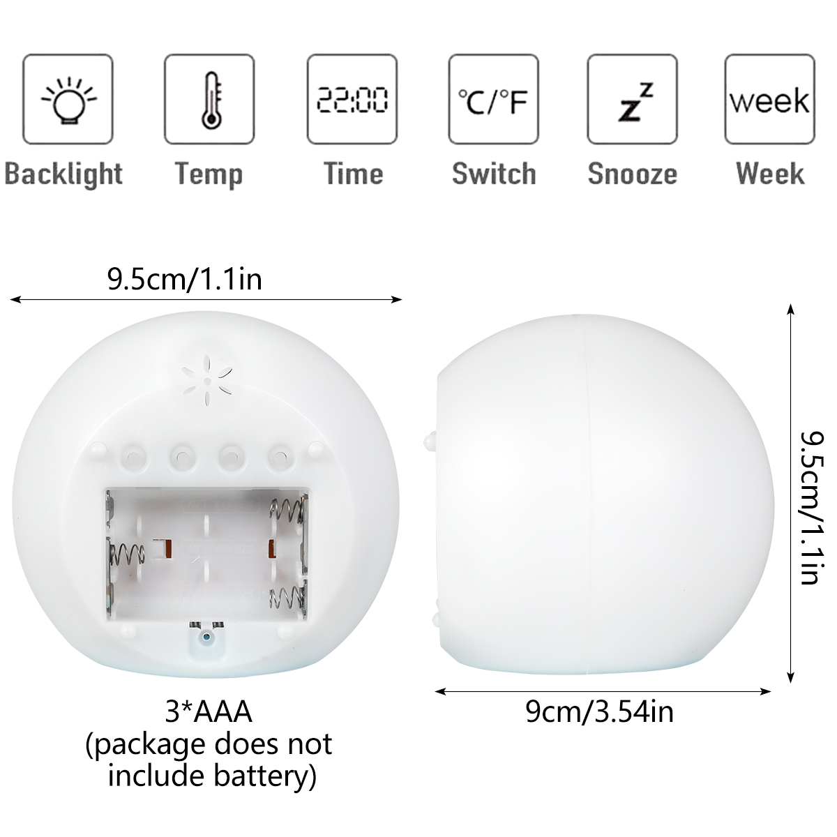 Kinder Digital Wecker LED Musi – Floating Nightstand With Led Light Bewertung und Preis