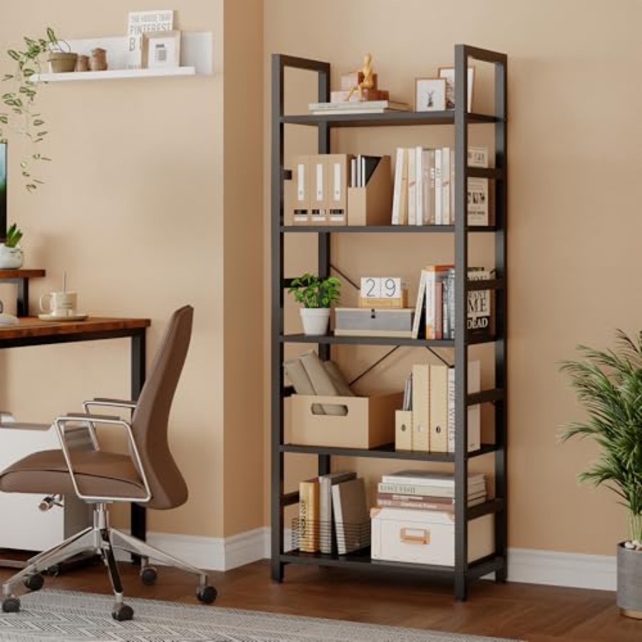5-stöckiges Bücherregal, Moder – Storage Bewertung und Preis