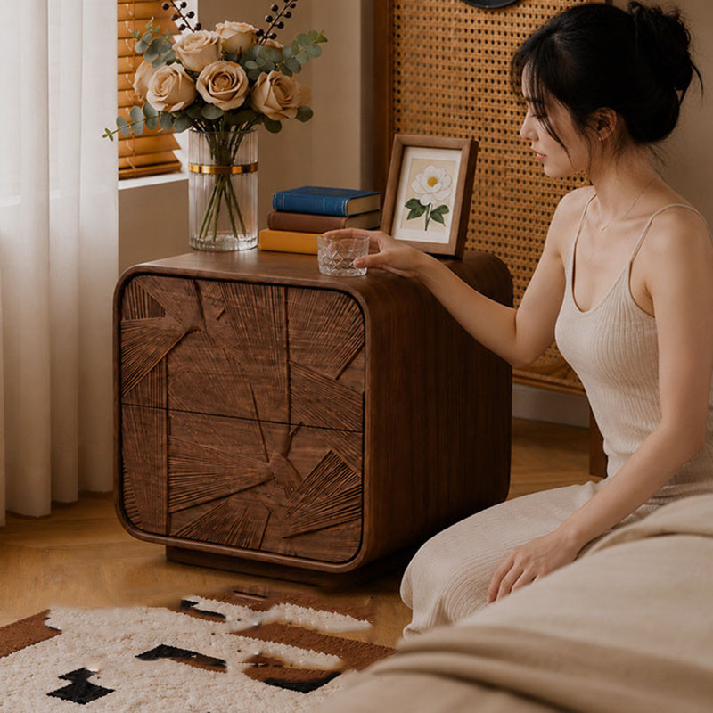 Schubladen Holz Nachttisch Auf – Solid Wood Nightstand 2 Drawers Bewertung und Preis
