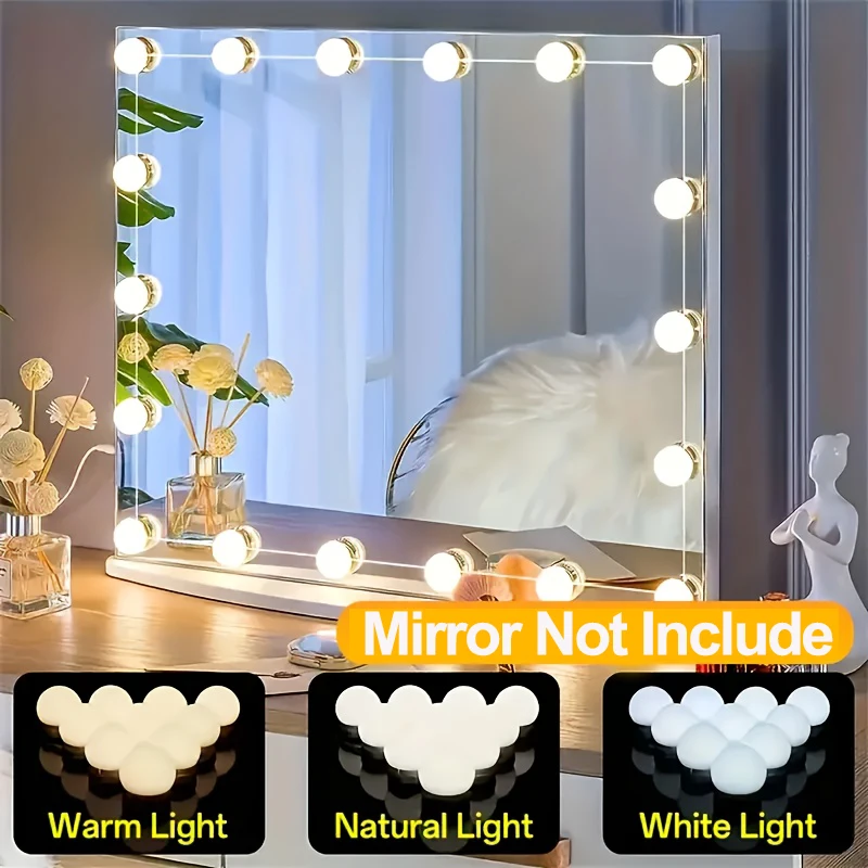 Hollywood-Kosmetikspiegel-Lich – Dressing Table Vanity With Lighted Mirror Bewertung und Preis