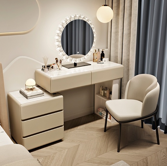 #   Weißer Holz-Schminktisch i – Dressing Table Vanity With Lighted Mirror Bewertung und Preis