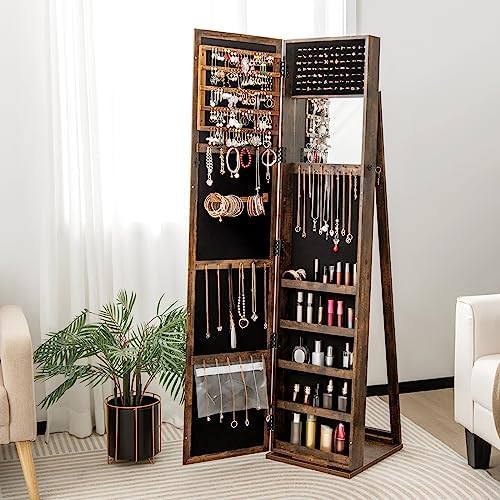 Schmuckschrank mit Ganzkörpers – Full Length Mirror Jewelry Armoire Bewertung und Preis