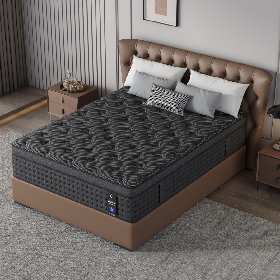 12/14-Zoll-Memory-Schaum-Hybri – Memory Foam Mattress In A Box Queen Bewertung und Preis