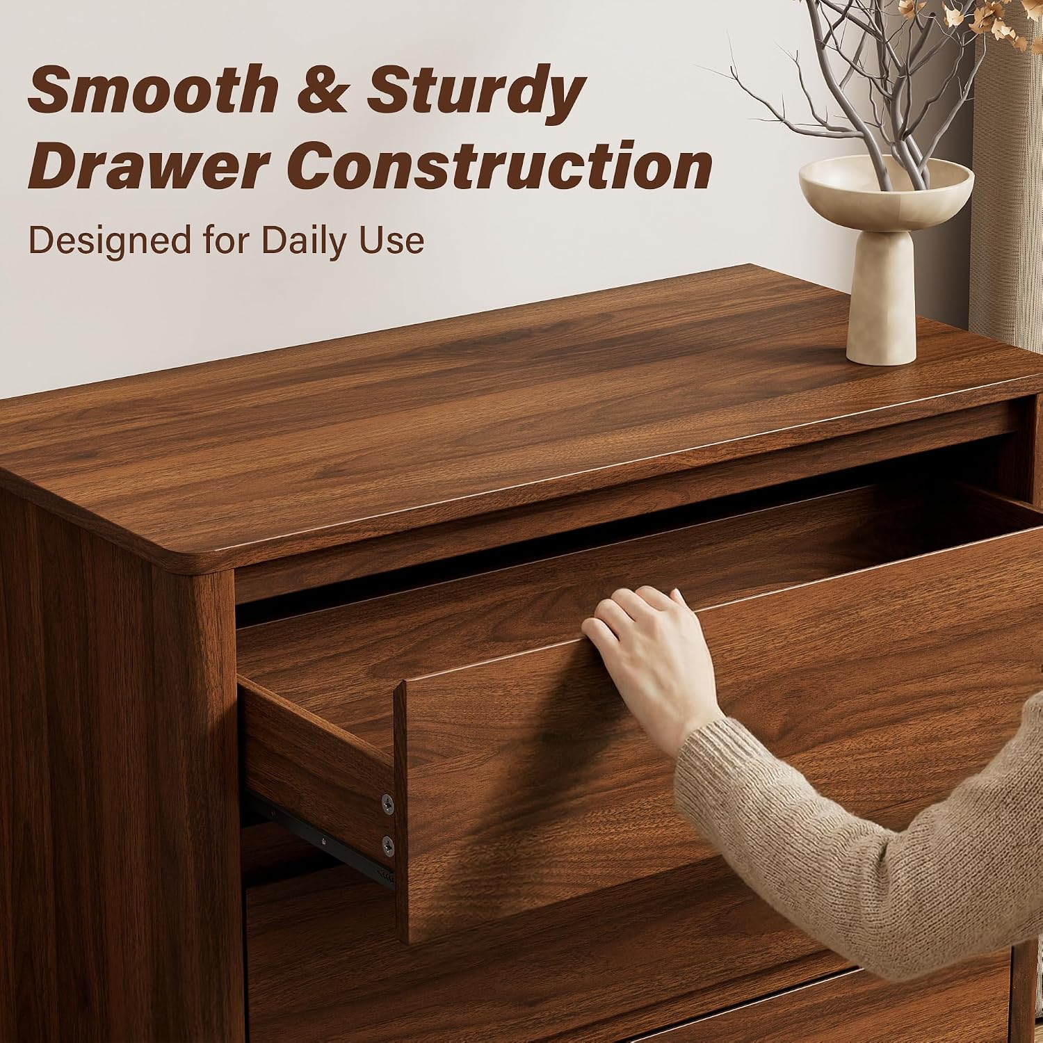 Fünf-Schubladen-Holzschrank, v – Bedroom Furniture Bewertung und Preis