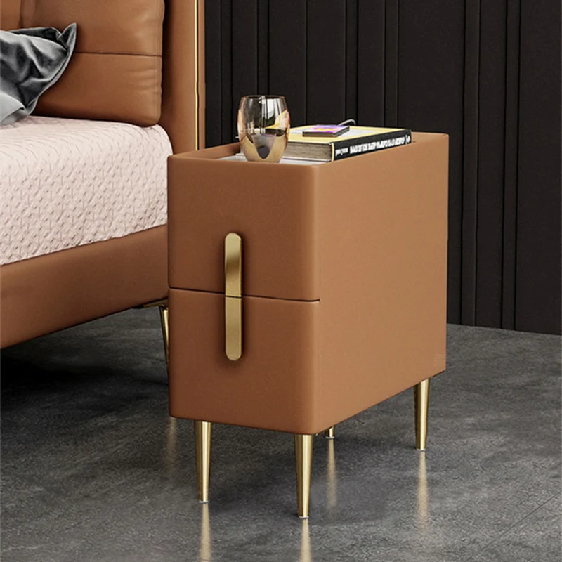 Einfarbiger Holz-Nachttisch mi – Solid Wood Nightstand 2 Drawers Bewertung und Preis