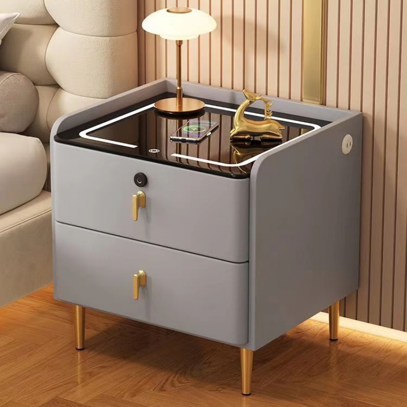 Nordischer Stil Holz-Nachttisc – Solid Wood Nightstand 2 Drawers Bewertung und Preis