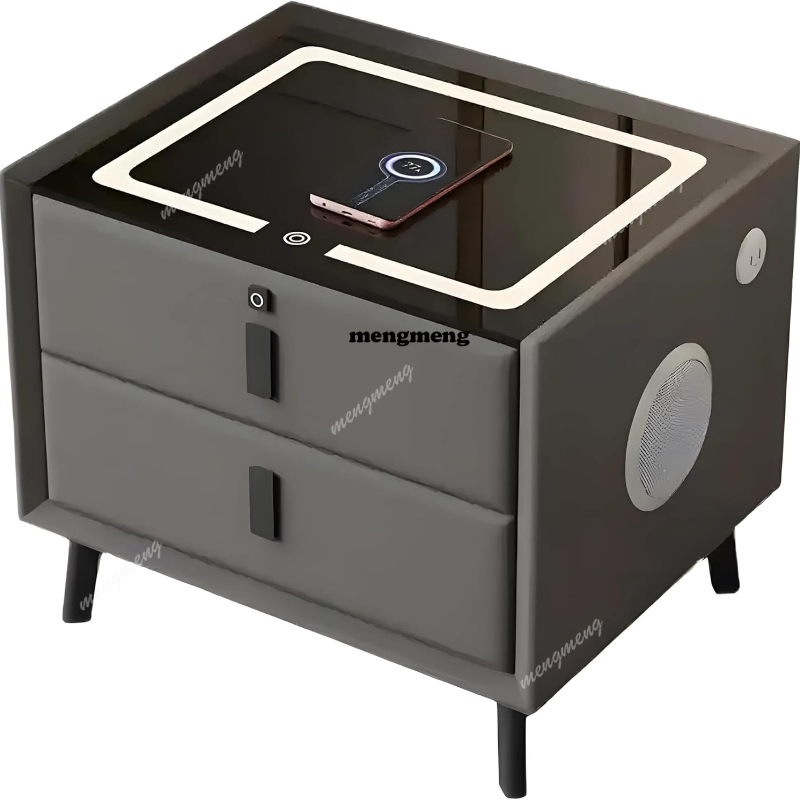 Intelligenter Nachttisch aus m – Solid Wood Nightstand 2 Drawers Bewertung und Preis