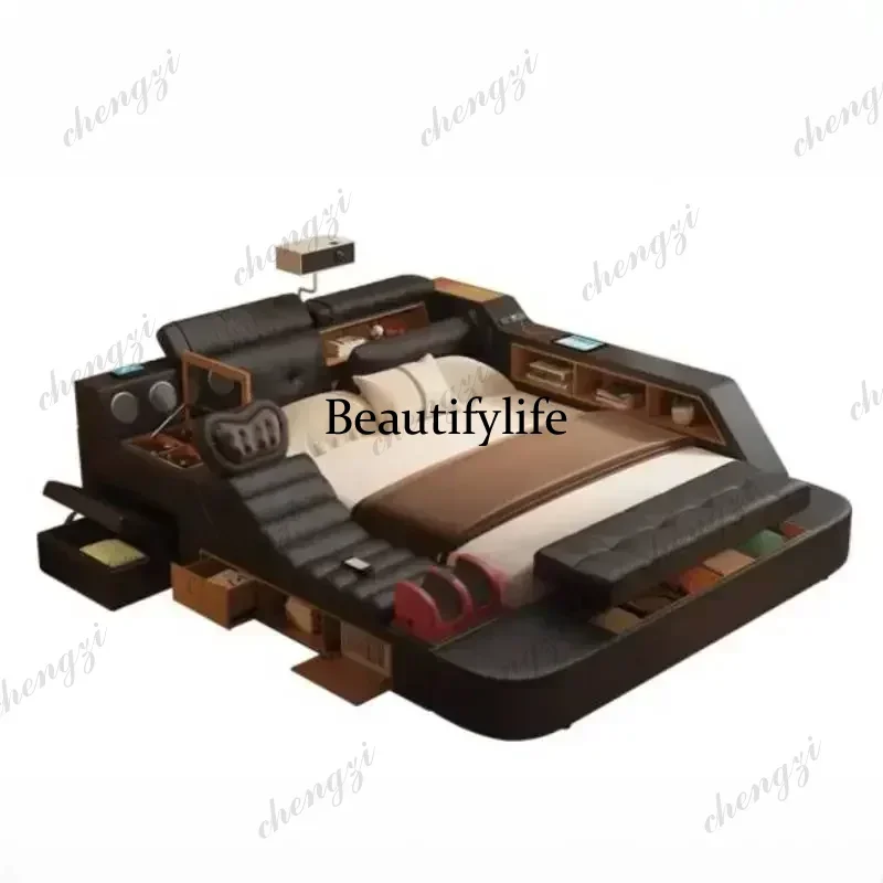 A182 Schwarzes Kingsize-Doppel – King Size Bed Frame With Storage Drawers Bewertung und Preis