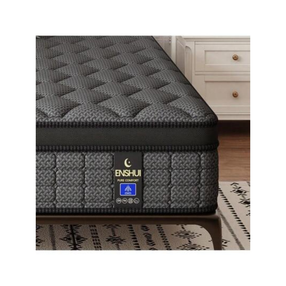 12-Zoll-Hybridmatratze in den  – Memory Foam Mattress In A Box Queen Bewertung und Preis