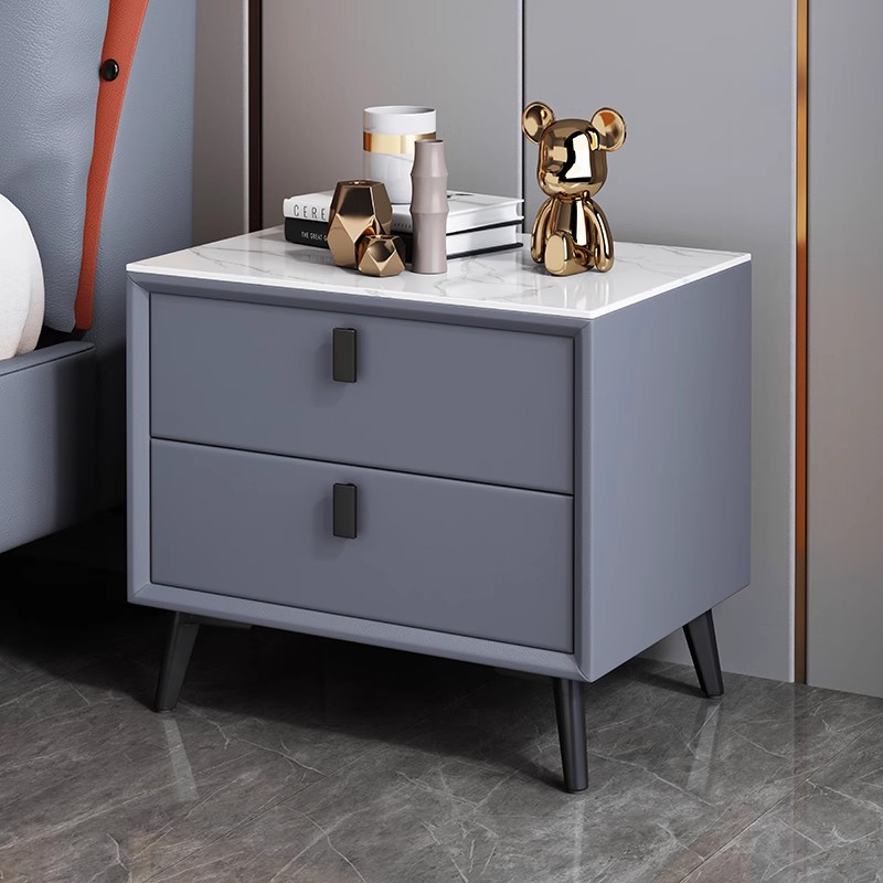 Nordischer Stil Massivholz-Nac – Solid Wood Nightstand 2 Drawers Bewertung und Preis