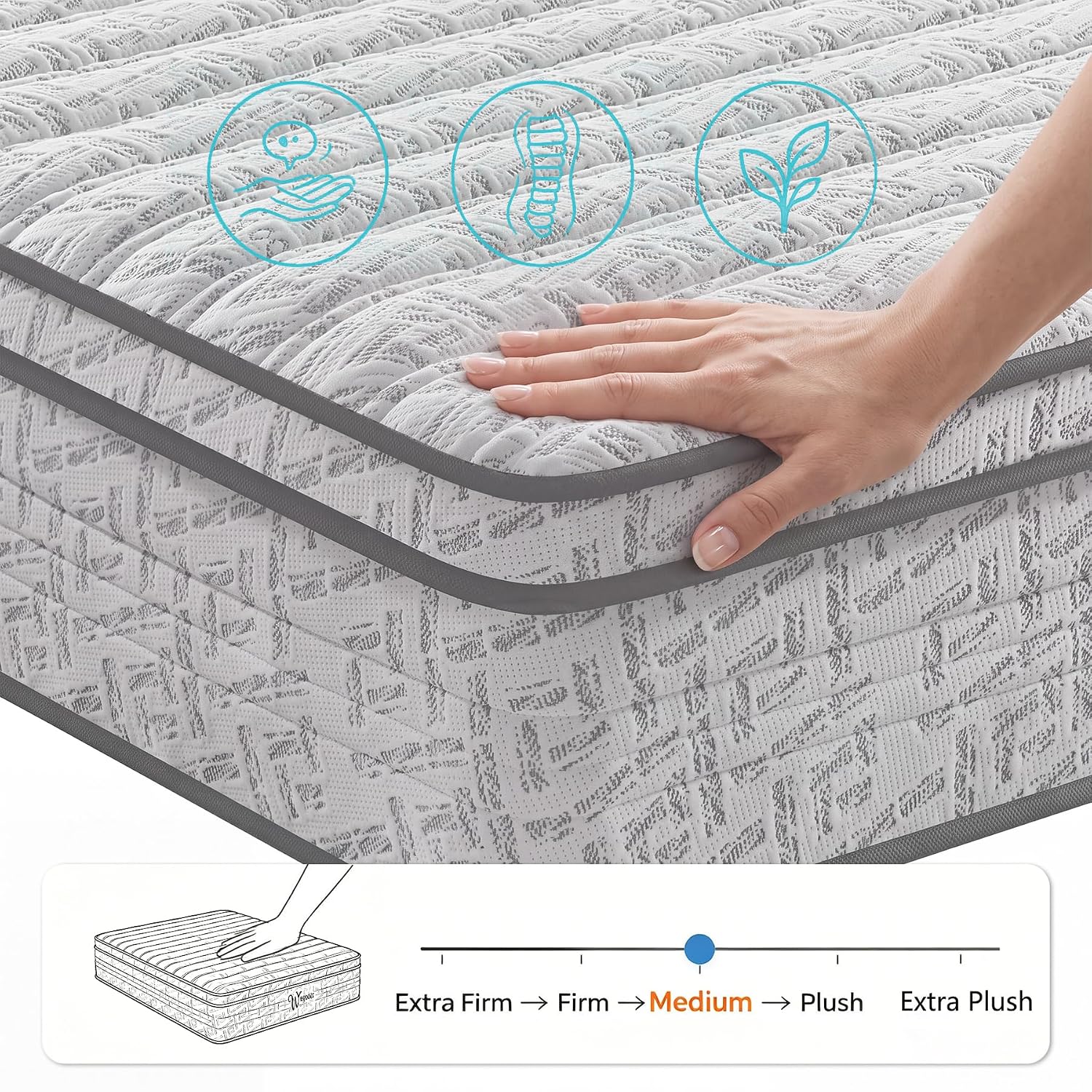 Queen-Size-Matratze 12 Zoll, m – Memory Foam Mattress In A Box Queen Bewertung und Preis