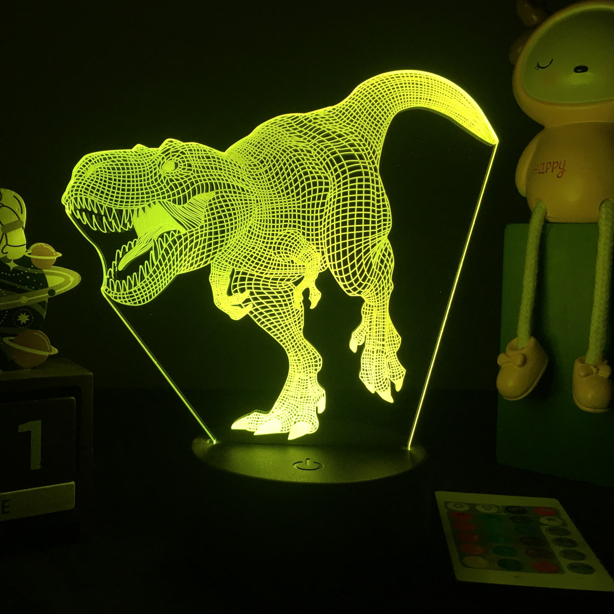 3D LED Dinosaurier Nachtlicht  – Floating Nightstand With Led Light Bewertung und Preis