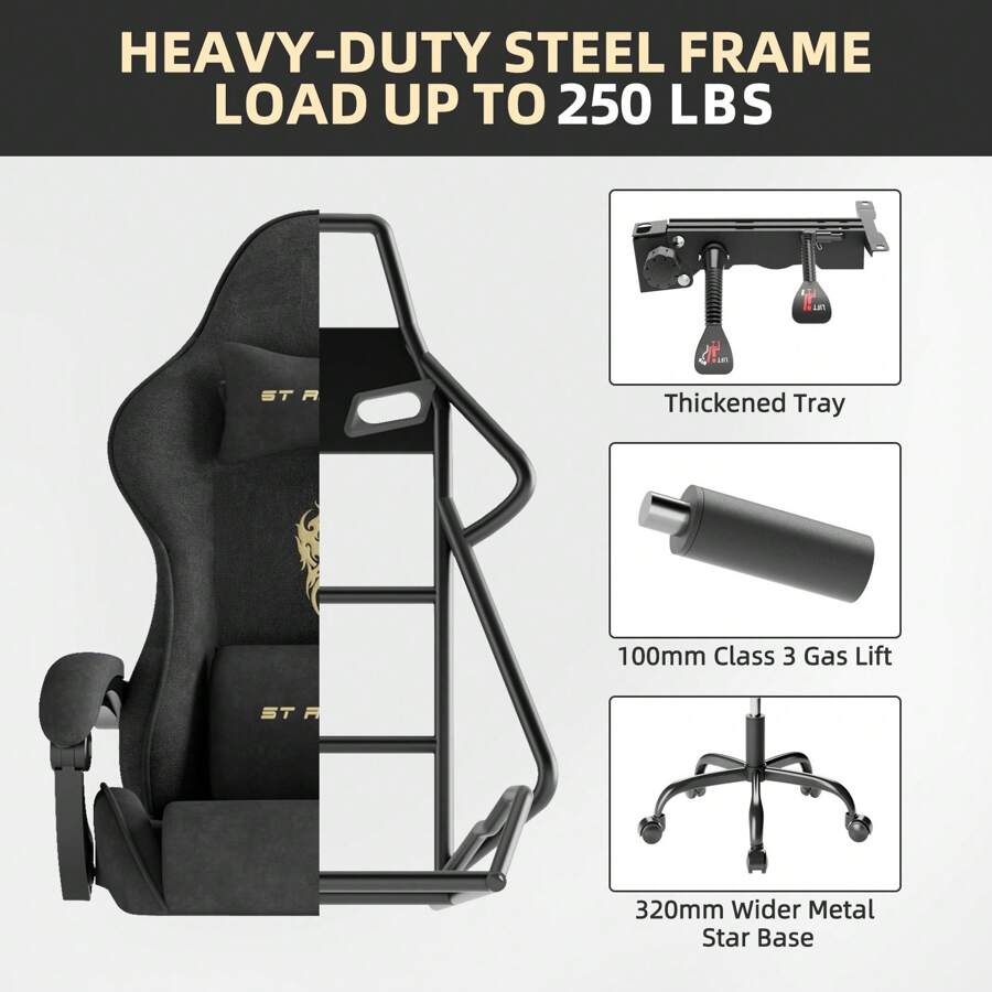 Gaming-Stuhl mit hoher Rückenl – Sofas Bewertung und Preis