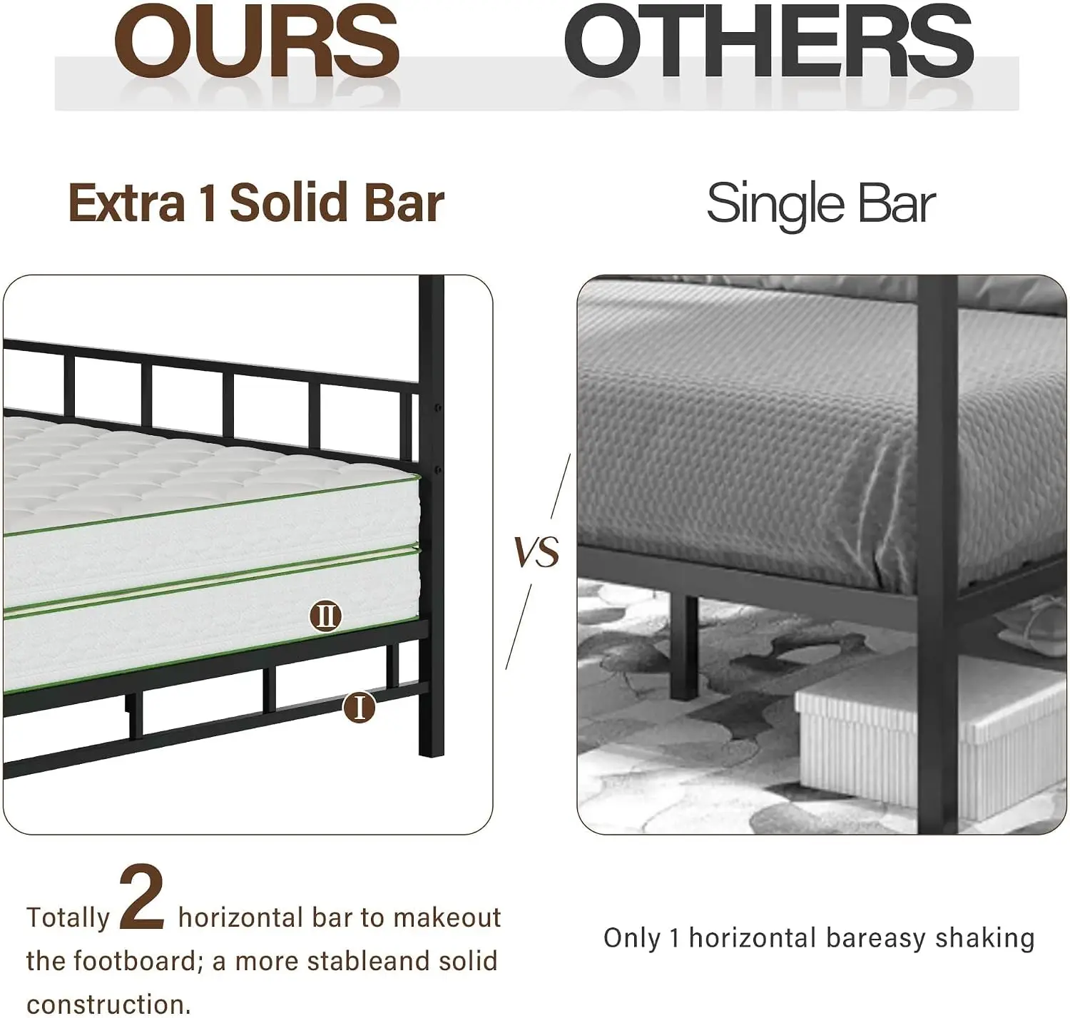 Metall-Himmelbettgestell in Qu – Canopy Bed Frame Metal Queen Bewertung und Preis