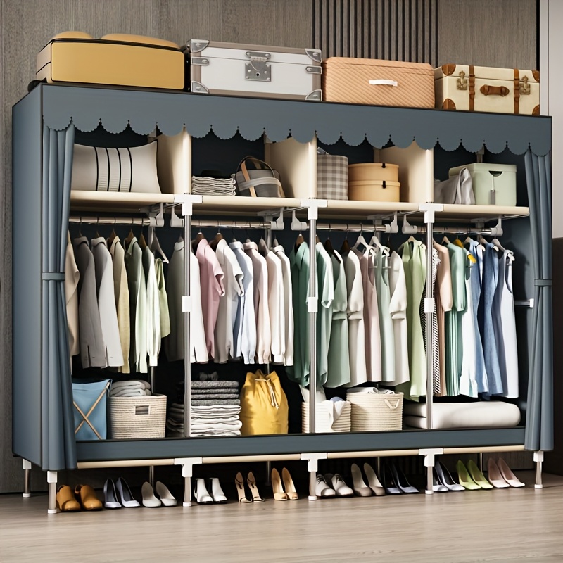 Tragbarer Schrank-Organizer mi – Wardrobe Closet Portable Fabric Cover Bewertung und Preis