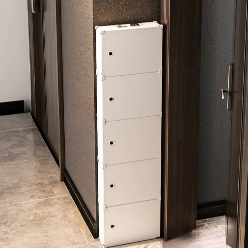 ‌ Schuhregal ohne Bohren über  – Shoe Rack Cabinet Narrow Entryway Bewertung und Preis