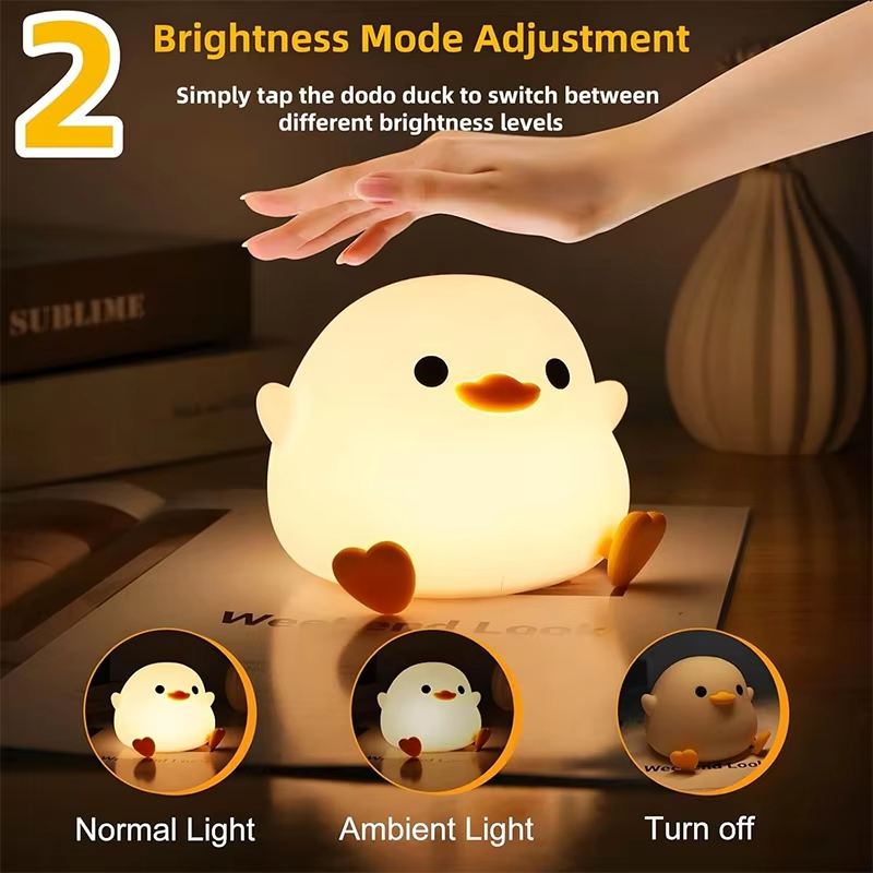 LED-Nachtlicht Niedliche Ente  – Floating Nightstand With Led Light Bewertung und Preis