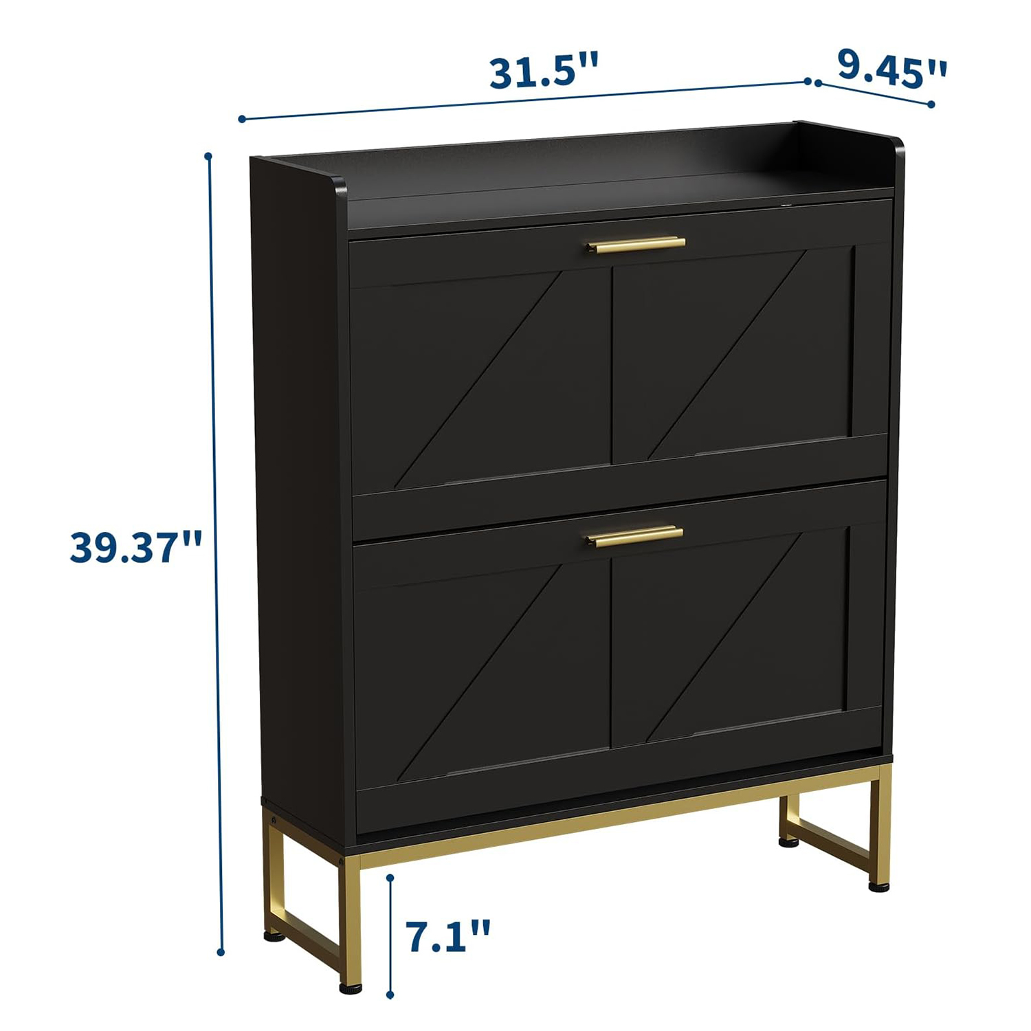 Schmaler Schuhschrank für den  – Shoe Rack Cabinet Narrow Entryway Bewertung und Preis