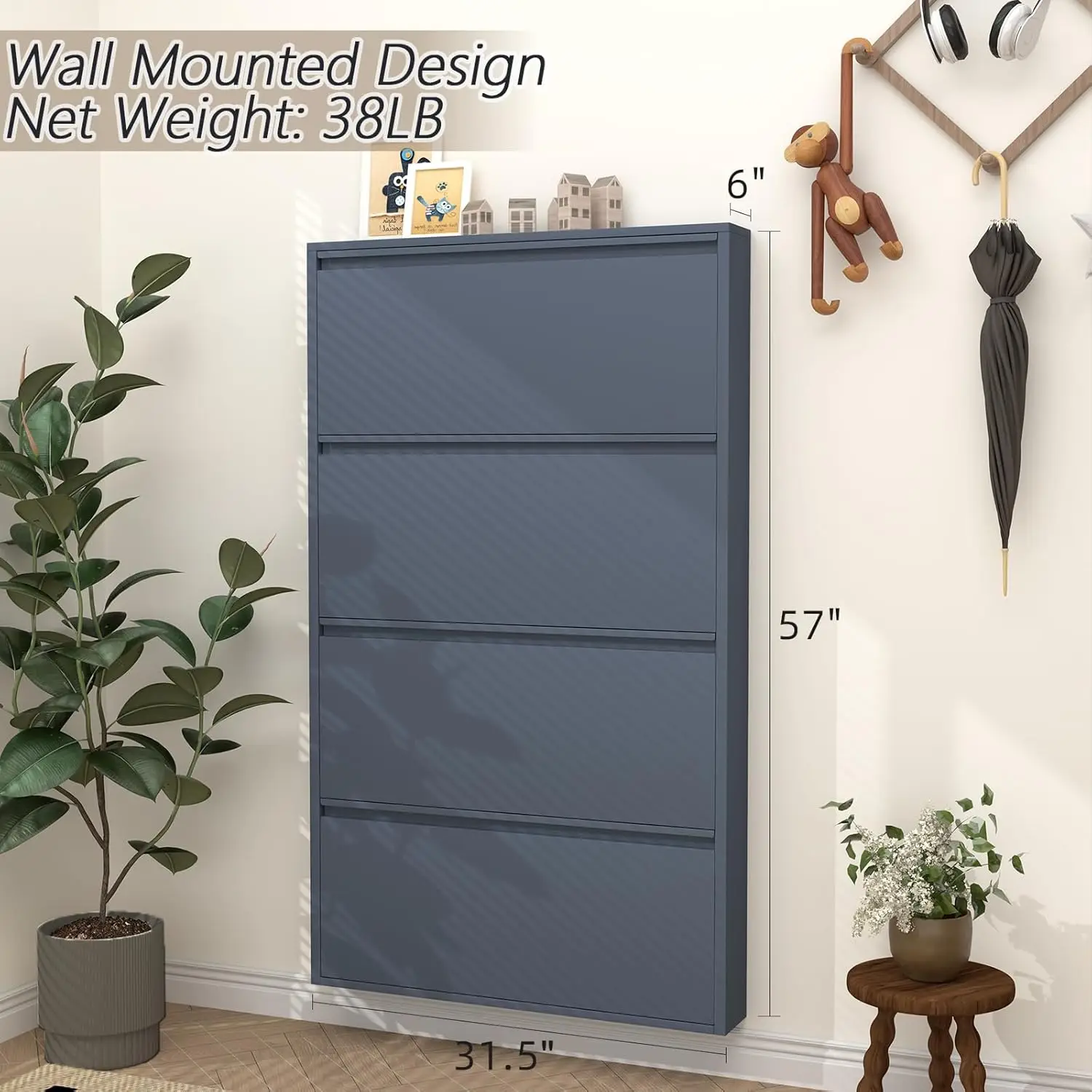 Schmaler Metall-Schuhschrank m – Shoe Rack Cabinet Narrow Entryway Bewertung und Preis