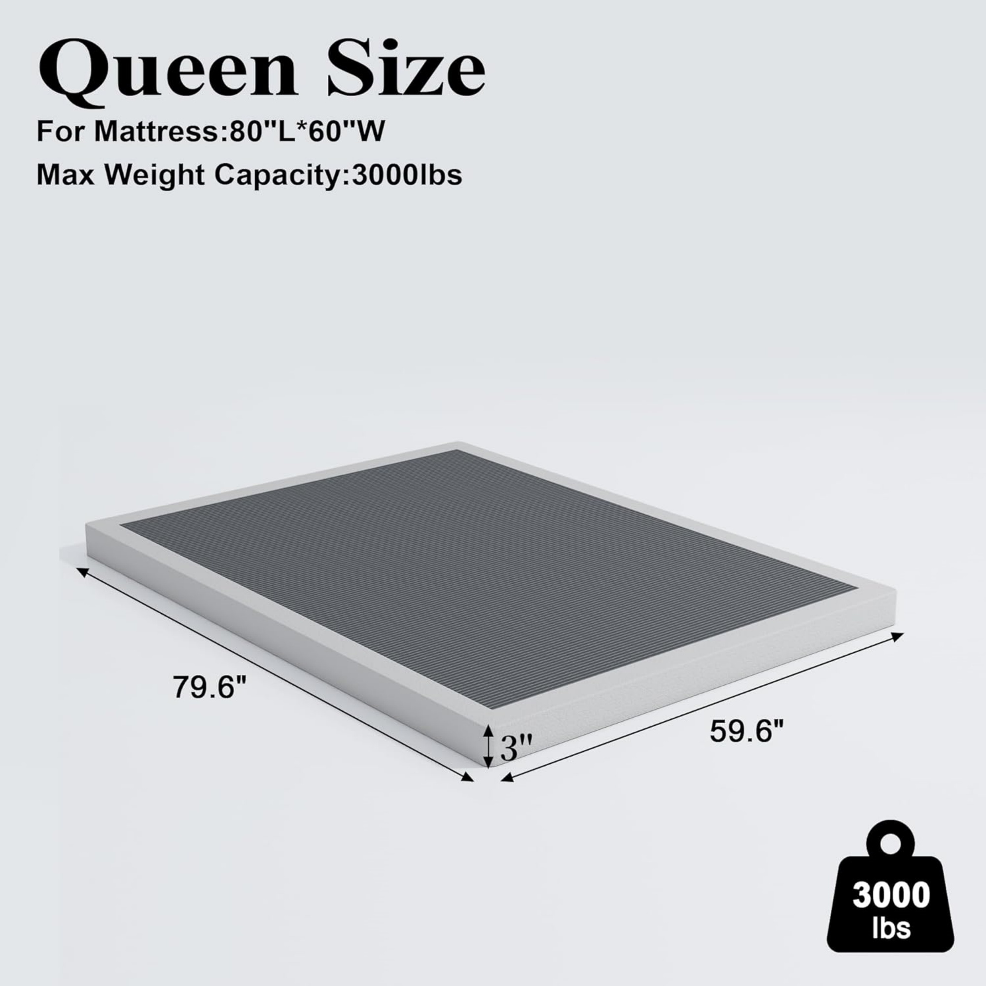 Niedriges Boxspringbett in Que – Memory Foam Mattress In A Box Queen Bewertung und Preis
