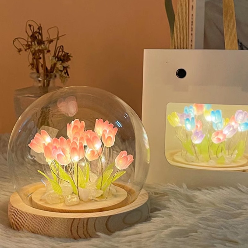 LED DIY handgemachte Mini Tulp – Floating Nightstand With Led Light Bewertung und Preis